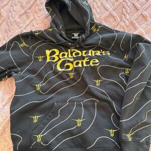 Baldur's Gate Black Hoodie boxlunch large